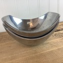 Artland Metalware Signed set of Silver Bowls Alumi