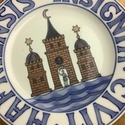 Bing Grondahl B&G Town Seal Plate Hafniensis Tripl