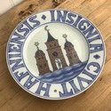 Bing Grondahl B&G Town Seal Plate Hafniensis Tripl