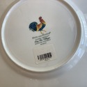 Fitz and Floyd Coq Du Village Rooster Portrait Pla