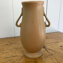 Weller Pottery Wild Rose Vase 6.75" Tall Vintage 1