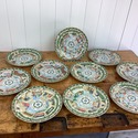 10 Williams Sonoma Chermin De Fer Plates Lunch Siz