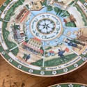 10 Williams Sonoma Chermin De Fer Plates Lunch Siz