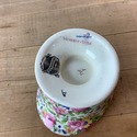 Summertime Chintz Oval Sugar Bowl Grecian Open Gri