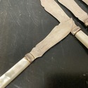 4 Mother of Pearl Handled Fish Knives Sheffield En