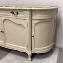 Danby Marble Top Sideboard Cabinet Painted Off Whi