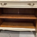 Danby Marble Top Sideboard Cabinet Painted Off Whi