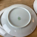 8 RS Prussia Plates 6 1/8" White Lilies Green Stem