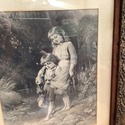 Antique Print The Nearest Way Home Victorian Child