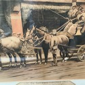 Antique Horse Carriage Print The Road Coach Acquid