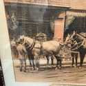 Antique Horse Carriage Print The Road Coach Acquid