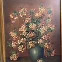 Still Life Oil Painting Floral Bouquet Moody Signe