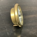 Vintage Tiffany & Co Travel Clock Gold Trim White 