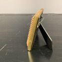 Small Gold Picture Frame on Stand Tripod 5 by 4" H