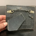 Small Gold Picture Frame on Stand Tripod 5 by 4" H