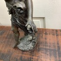 Paris France Antique Female Figure Statue Moreau R
