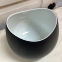 Rosenthal Continental Charcoal Vase Modern Curved 