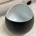 Rosenthal Continental Charcoal Vase Modern Curved 