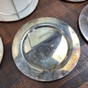 8 Wm Rogers Silverplate Small Plates Monogrammed P
