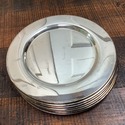 8 Wm Rogers Silverplate Small Plates Monogrammed P