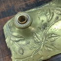 Jean Garnier Inkwell Gilt Bronze Art Nouveau Leave