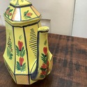 Vintage French Teapot HB Quimper Bretonne Tall Wom