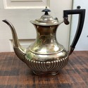 Sheffield Silverplate 3 Pce Teaset Teapot Coffee P
