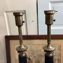 Stiffel Hollywood Regency Pair Torchiere Lamps Nee