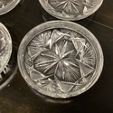 4 Brilliant Cut Glass Dessert Fruit Bowls Individu