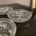 4 Brilliant Cut Glass Dessert Fruit Bowls Individu