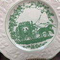 16 English Brambleberry Lunch Salad Plates Green W