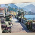 Bellagio Promenade Italy Print by Howard Behrens L