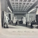 Antique Engraving Print Nineveh Room at the Britis