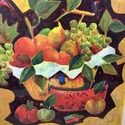 Lithograph Print Still Life Fruit Modern MCM Tony 