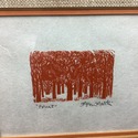 Stefan Martin 1936-1994 Forest Original Etching Ha