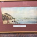 Framed Print View of Petoni Western Shore Port Nic