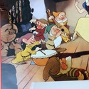 Pair 2 Walt Disney Lithographs Snow White and the 