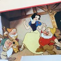 Pair 2 Walt Disney Lithographs Snow White and the 