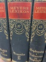 Antique German Encyclopedias Volumes 9 - 15 Meyers