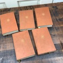 Antique Book Set 5 Volumes Goethes Werke Early 190