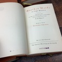 Antique Book Set 5 Volumes Goethes Werke Early 190