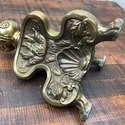 Vintage Brass Pricket Altar Candle Holder Ornate 3