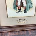 Antique Tony Weller Framed Print Dickens Character