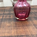 Pilgrim Glass Cranberry Pitcher Jug Pulled Clear H