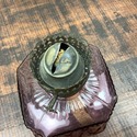 Northwood Works Miniature Oil Lamp Purple Amethyst