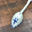Blue Onion Porcelain Serving Spoon Meissen Blue Wh