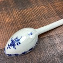 Blue Onion Porcelain Serving Spoon Meissen Blue Wh