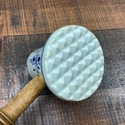 Blue Onion Meat Tenderizer Pounder Wood Handle Blu
