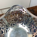Silverplate Pierced Bowl Meriden SP Co Internation