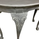 Painted Console Foyer Table Half Round Painted Dee